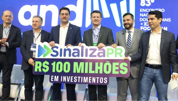  Sinaliza Paraná: governador libera R$ 100 milhões para sinalização viária das cidades